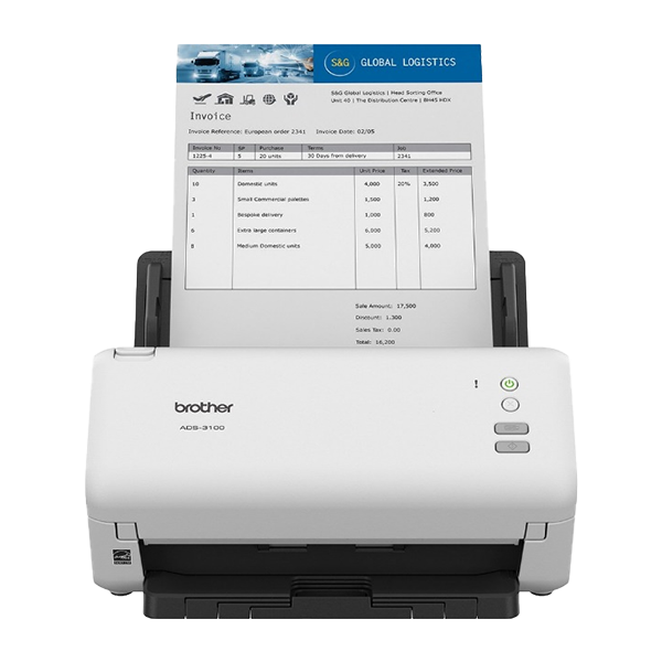 Scanner-Duplex-ADS3100-Brother